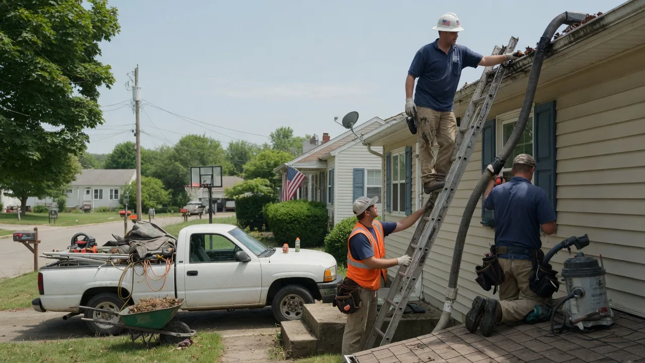 Gutter Installation in Hustler, WI near me